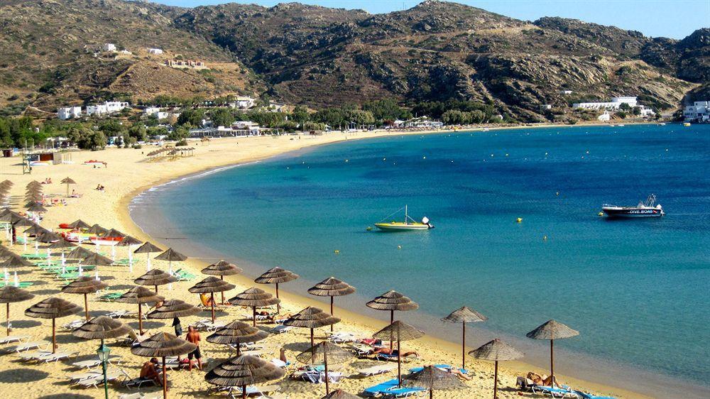Drakos Twins Aparthotel Mylopotas Bagian luar foto