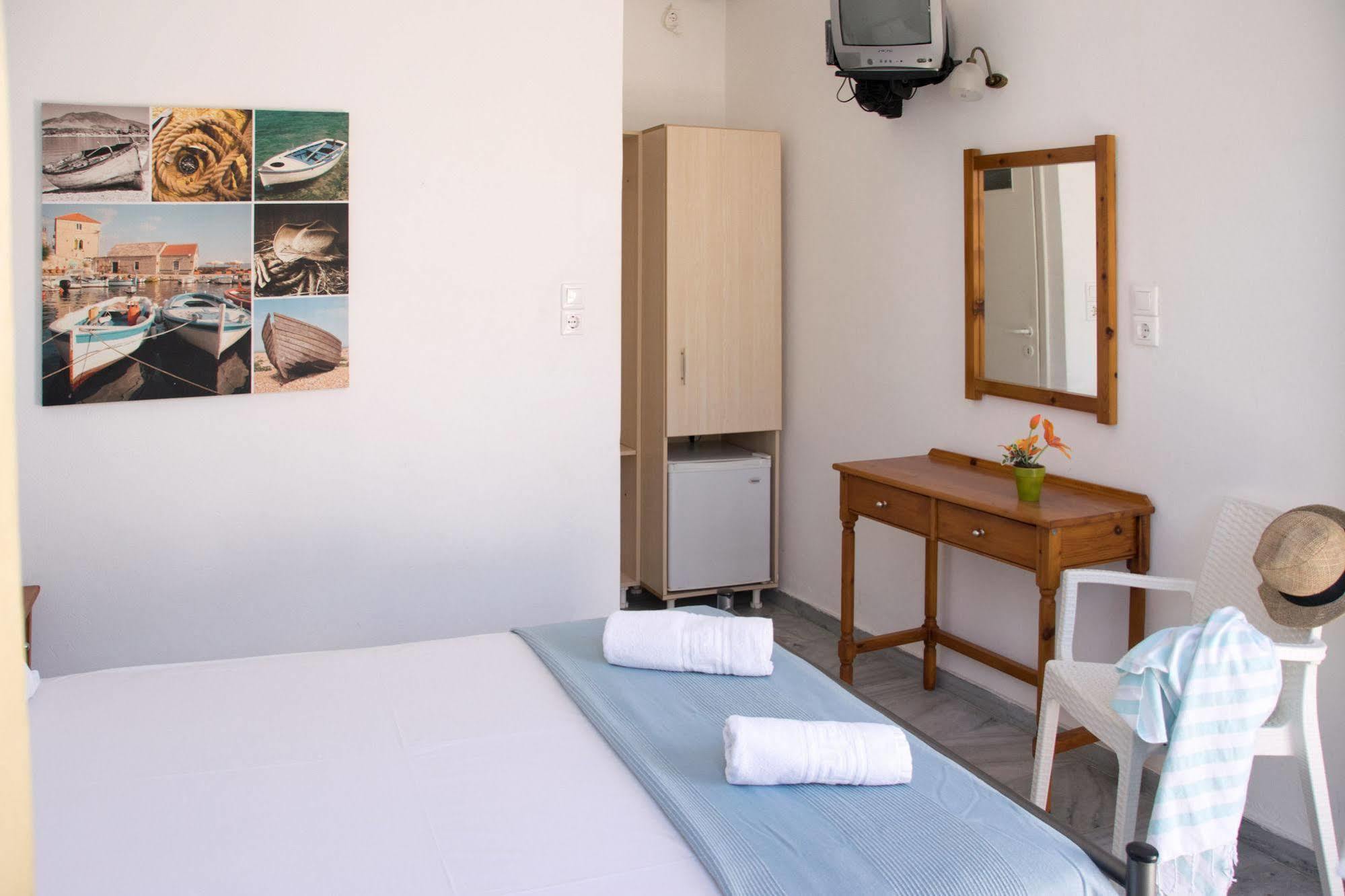 Drakos Twins Aparthotel Mylopotas Bagian luar foto