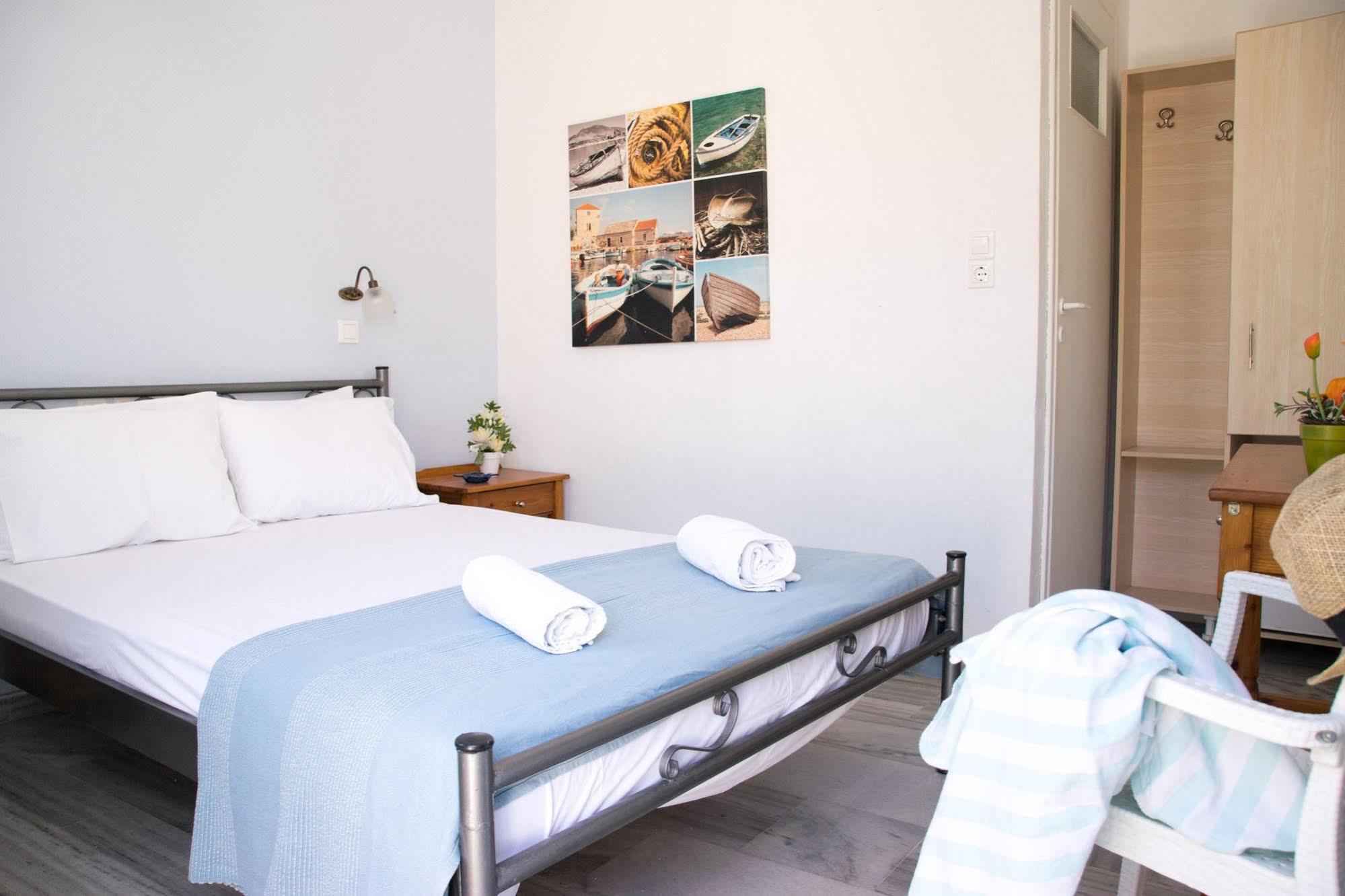 Drakos Twins Aparthotel Mylopotas Bagian luar foto