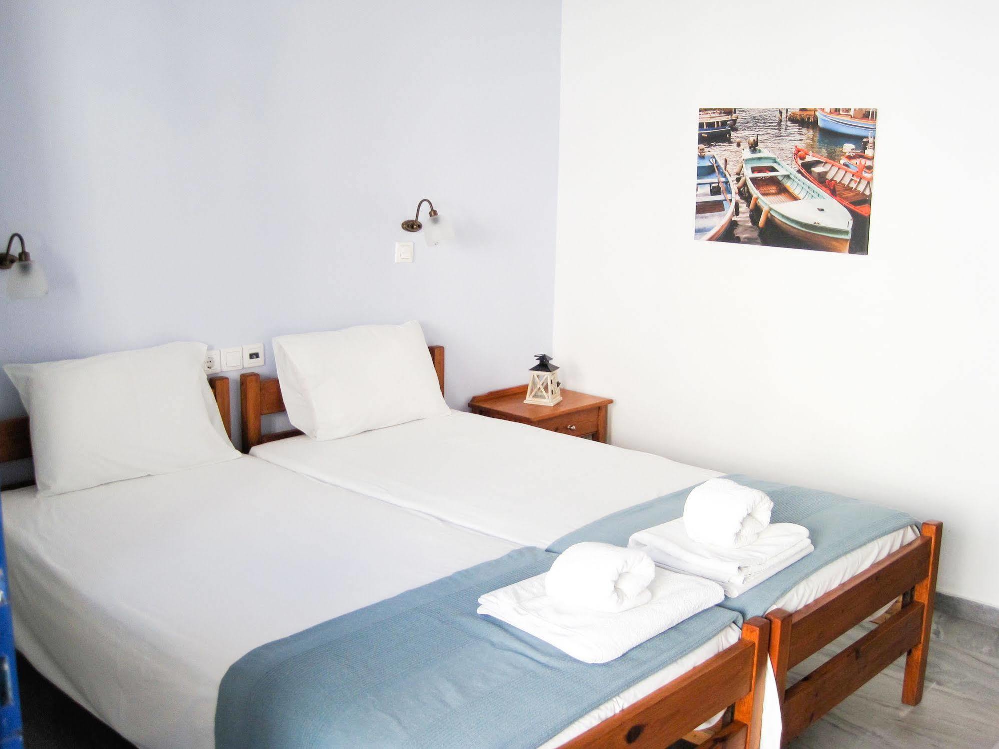 Drakos Twins Aparthotel Mylopotas Bagian luar foto