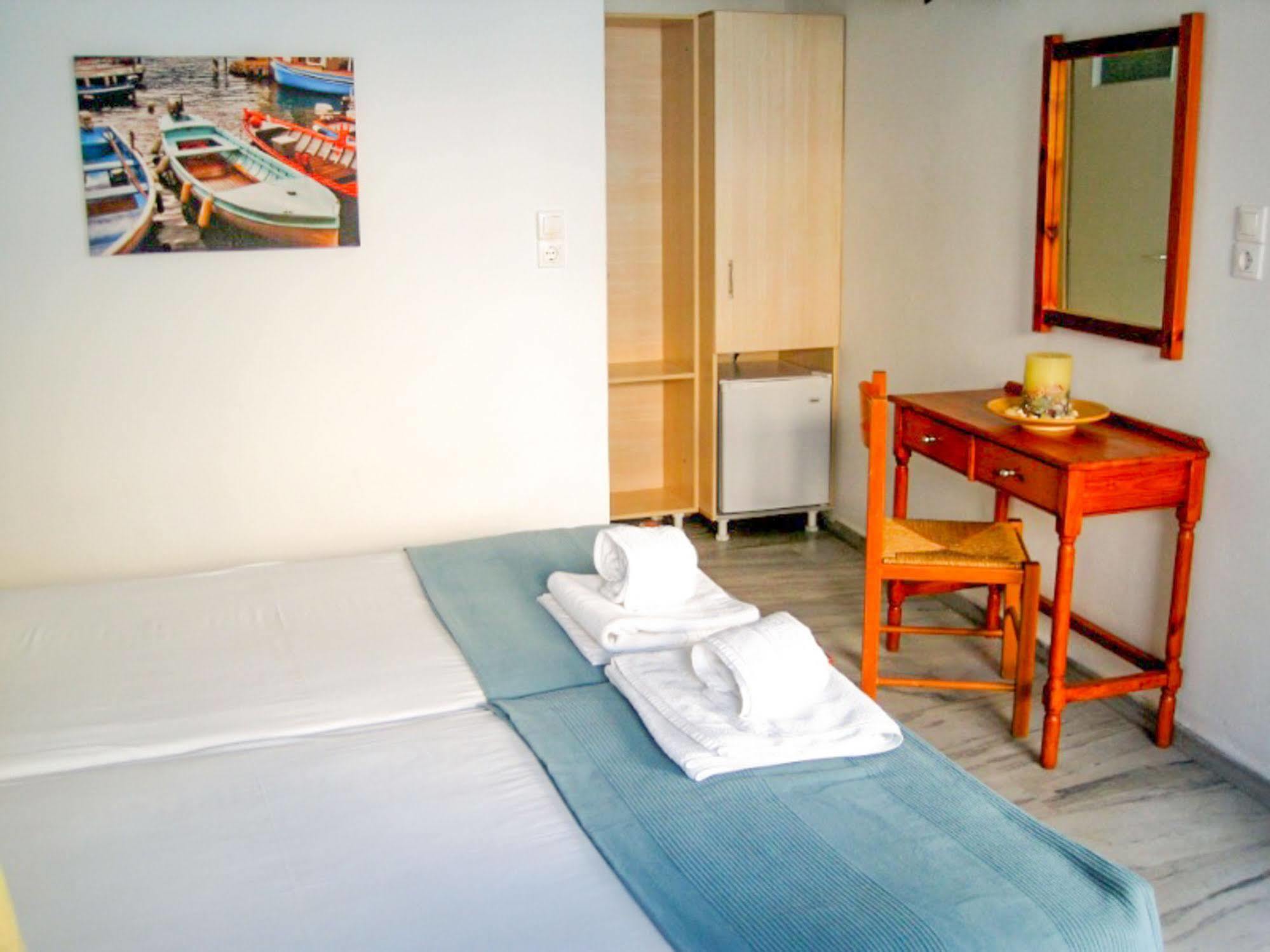 Drakos Twins Aparthotel Mylopotas Bagian luar foto