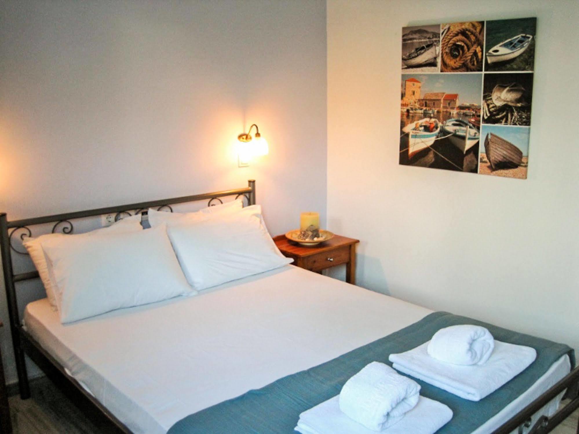 Drakos Twins Aparthotel Mylopotas Bagian luar foto
